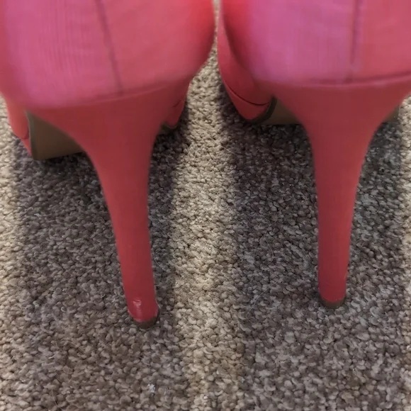 Asos bright pink open toed platform shoes - Picture 6 of 6
